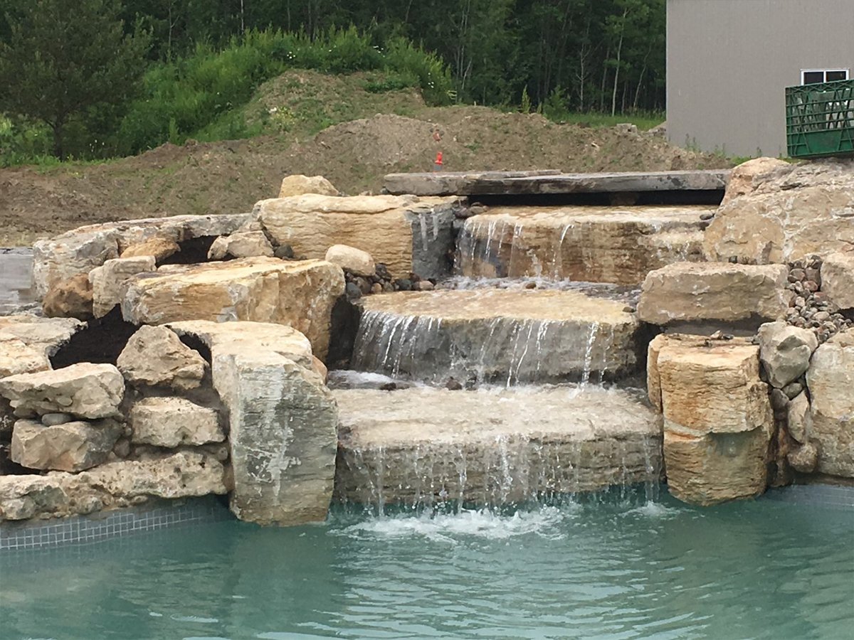G3 Pool and Spa Waterfall Project