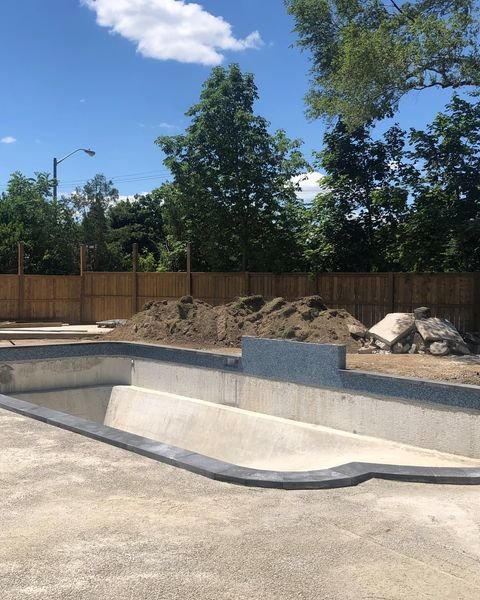 Concrete Swimming pool - Before