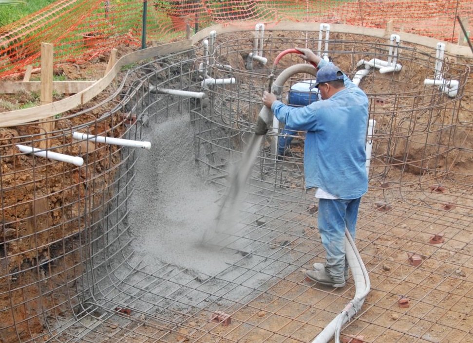 pool construction Concrete Pool